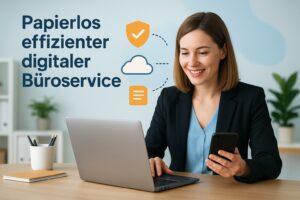 papierlos digitaler bueroservice bild