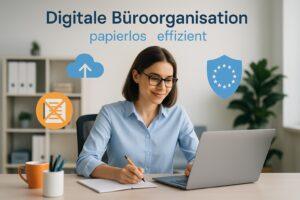 digitale bueroorganisation papierlos bild