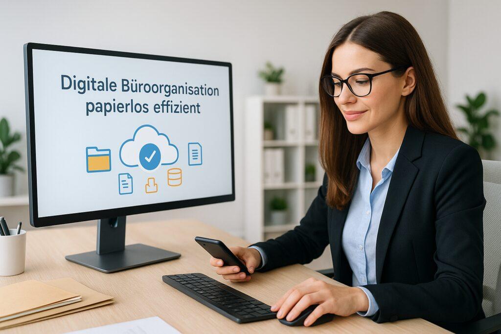 digitale bueroorganisation papierlos startseite